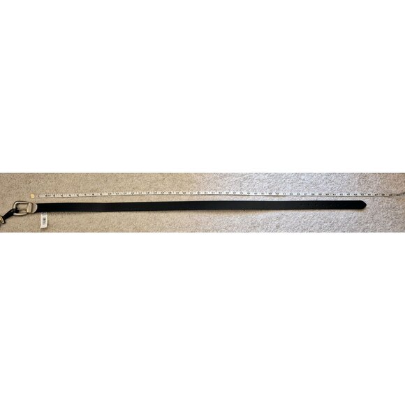 Levis Classic Leather Black/Brown Reversible Belt Silvertone Buckle NWT - Picture 8 of 9